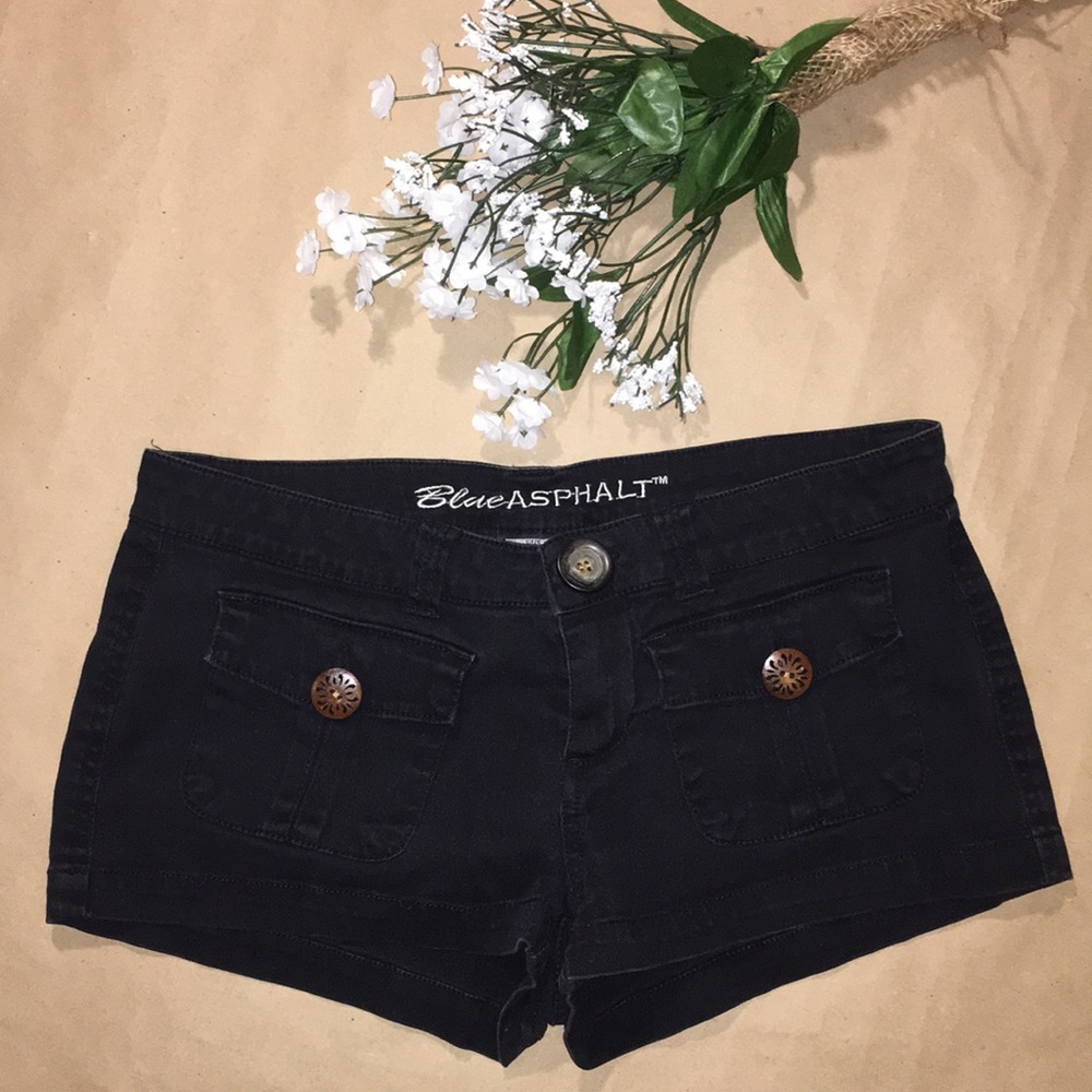Black shorts